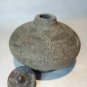 Korean Silla incised rounded pot with lid