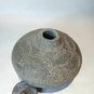 Korean Silla incised rounded pot with lid