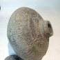 Korean Silla incised rounded pot with lid