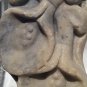 Early Chinese white Jade? pebble Pendant of flowers