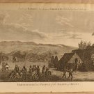 Capt Cook "Habitations and People of the Island of Atooi" c 1790