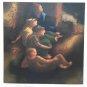 Obra De Hans Suliman Grudzinski signed lithograph "Torcida 111"
