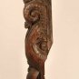Indian architectural bracket in carved Teak