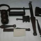 Box of Antique Continental Asian hand made Locks lot 6