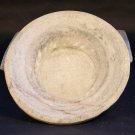 Hand carved white Marble round plate 9.25"