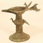 19th c lost was bronze oil lamp from Orissa