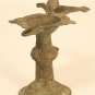 19th c lost was bronze oil lamp from Orissa