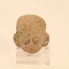 Mayan terracotta head fragment