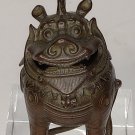 Chinese bronze Foo Lion Miniature Censor