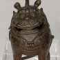 Chinese bronze Foo Lion Miniature Censor