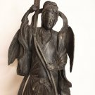 Rare Japanese Meiji Mixed white metal GuanYin - Virgin Mary sculpture