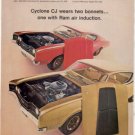 1968 MERCURY CYCLONE CJ AD