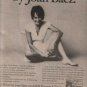 * 1976 JOAN BAEZ POSTER TYPE PROMO AD