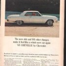 * 1965 CHEVY CHEVELLE PHOTO PRINT AD