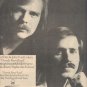 * 1977 ENGLAND DAN & JOHN FORD COLEY POSTER TYPE AD