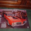 1970 OLDSMOBILE CUTLASS 442 VINTAGE CAR AD 2-PAGE