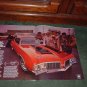 1970 OLDSMOBILE CUTLASS 442 VINTAGE CAR AD 2-PAGE