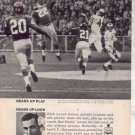 * 1963 VITALIS HAIR TONIC DICK LYNCH PHOTO AD