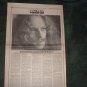 * 1973 JETHRO TULL ARTICLE AD WRITE UP