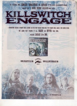 * KILLSWITCH ENGAGE AD