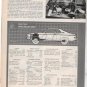 1971 1972 OPEL RALLYE 1900 ROAD TEST AD 4-PAGE