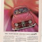 1966 1967 SAAB SPECIAL VINTAGE CAR AD