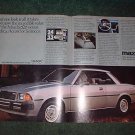 1980 MAZDA 626 SPORT COUPE CAR AD