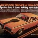 1970 MERCURY COUGAR ELIMINATOR VINTAGE CAR AD