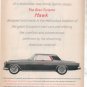 * 1962 STUDEBAKER GRAN TURISMO HAWK PHOTO PRINT AD