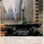 * 1962 CHRYSLER NEW YORKER PHOTO PRINT AD