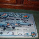 1976 1977 DATSUN F-10 F10 F 10 VINTAGE CAR AD 2-PAGE