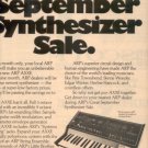 1975 ARP SYNTHESIZER AD