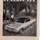 1963 BUICK WILDCAT VINTAGE CAR AD