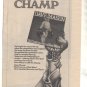 * 1980 DAVE MASON OLD CREST ON A NEW WAVE PROMO AD