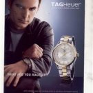 JEFF GORDON UMA THURMAN TAGHEUER TAG HEUER WATCH AD