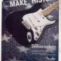 * FENDER STRATOCASTER AMERICAN STANDARD GUITAR AD