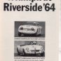 1965 TRIUMPH TR-4 TR4 VINTAGE CAR AD