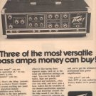 1976 PEAVEY BASS AD
