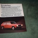 1984 VOLKSWAGEN CAR AD 4-PAGE