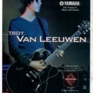 YAMAHA AES1500 GUITAR AD TROY VAN LEEUWEN 1998