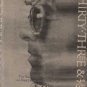 * 1976 GEORGE HARRISON THE BEATLES 33 & 1/3 POSTER AD