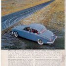1960 JAGUAR SPORTS SEDAN VINTAGE CAR AD