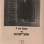 * 1973 IAN MATTHEWS VALLEY HI POSTER TYPE AD