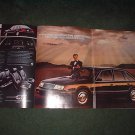 1985 1986 CHRYSLER LEBARON GTS CAR AD 4-PAGE