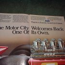 1982 FORD MOTOR COMPANY AD DETROIT GRAND PRIX