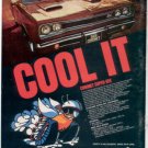 1969 DODGE CORONET SUPER BEE VINTAGE CAR AD
