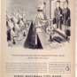 * 1963 FIRST NATIONAL CITY BANK TRAVELERS CHECKS AD