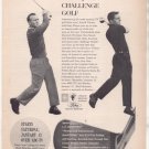 * 1963 ARNOLD PALMER GARY PLAYER GOLF CHALLENGE  AD
