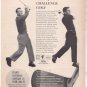 * 1963 ARNOLD PALMER GARY PLAYER GOLF CHALLENGE AD