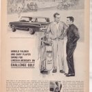 * 1963 ARNOLD PALMER GARY PLAYER GOLF CHALLENGE AD